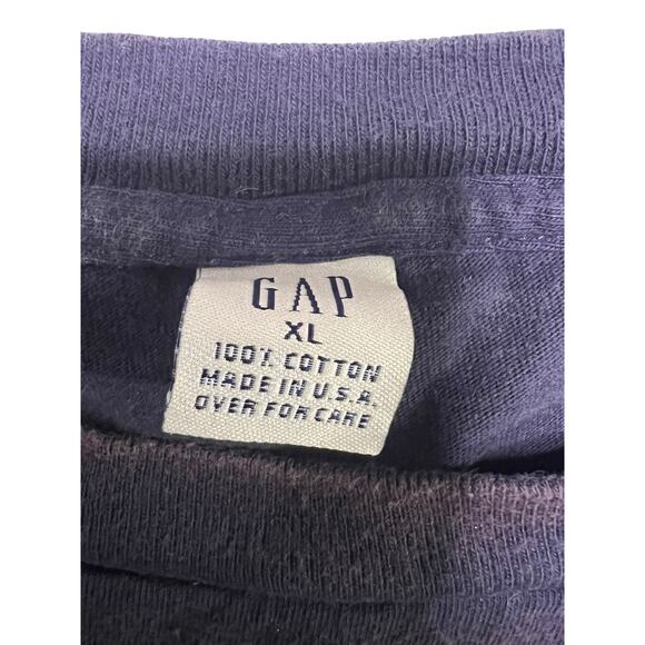 Vintage 90s GAP CLASSIC Original Clothing Distressed Streetwear T-Shirt - XL - Picture 3 of 7